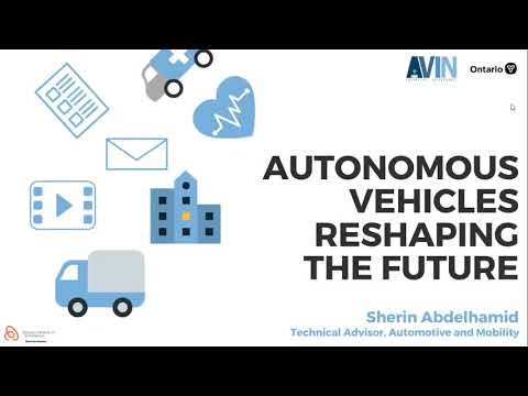 Webinar: Autonomous Vehicles / Webinaire: Les véhicules autonomes