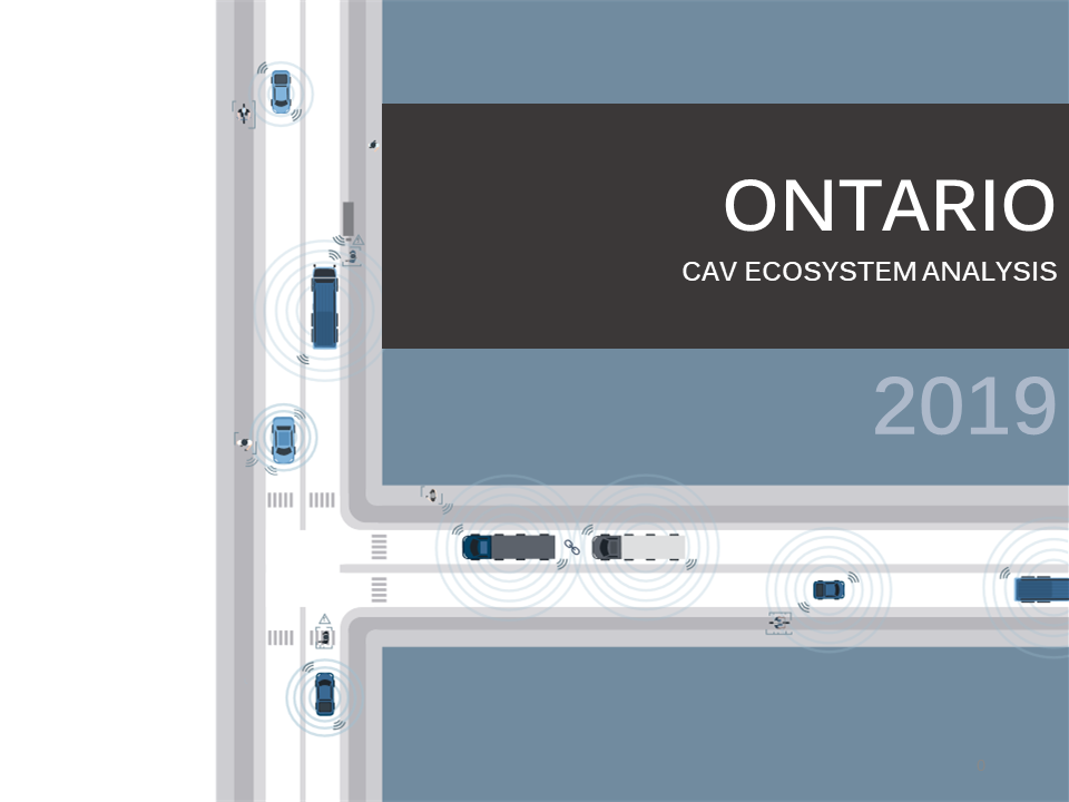 Ontario CAV Ecosystem Analysis