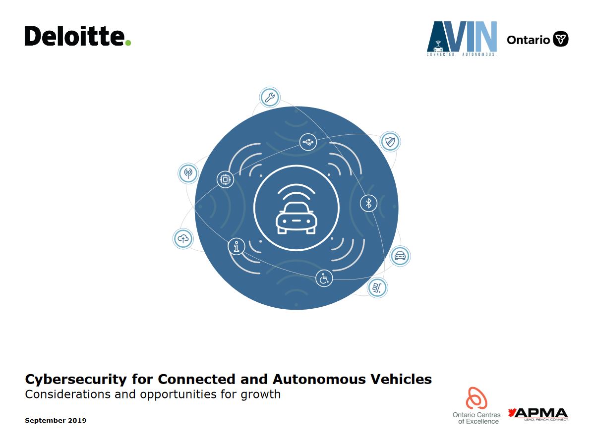 Cybersecurity for Connected and Autonomous Vehicles