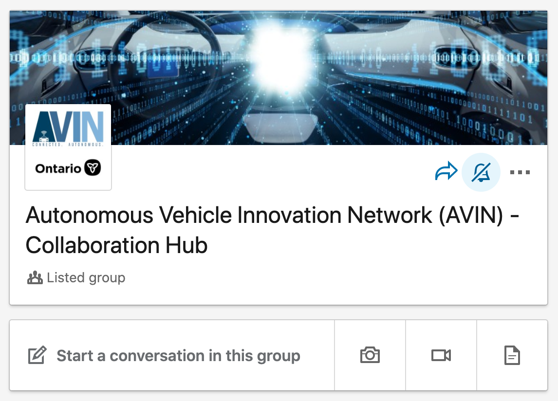 AVIN Collaboration Hub on LinkedIn