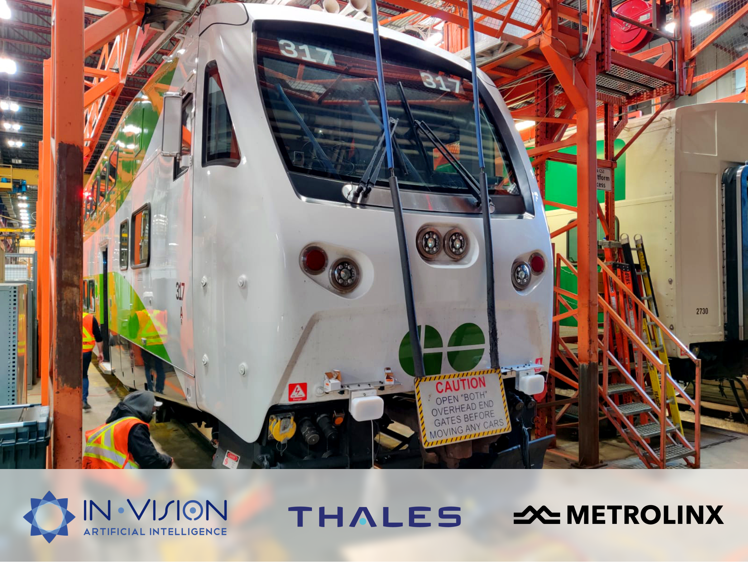 Invision AI, Thales and Metrolinx are Successfully Reshaping the Future of Autonomous Rail