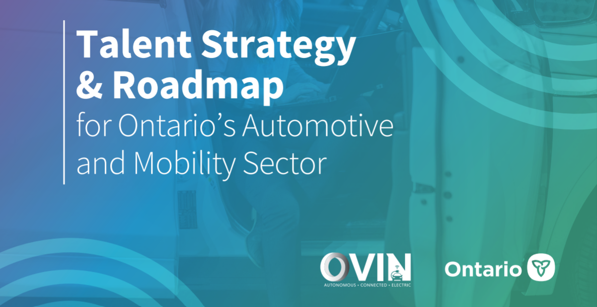 New Talent Strategy & Roadmap Aims to Strengthen Ontario’s Automotive and Mobility Sector, with a focus on Diversity, Equity and Inclusion
