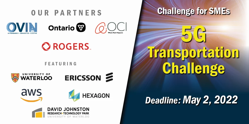 Rogers and OVIN Launch 5G Transportation Challenge