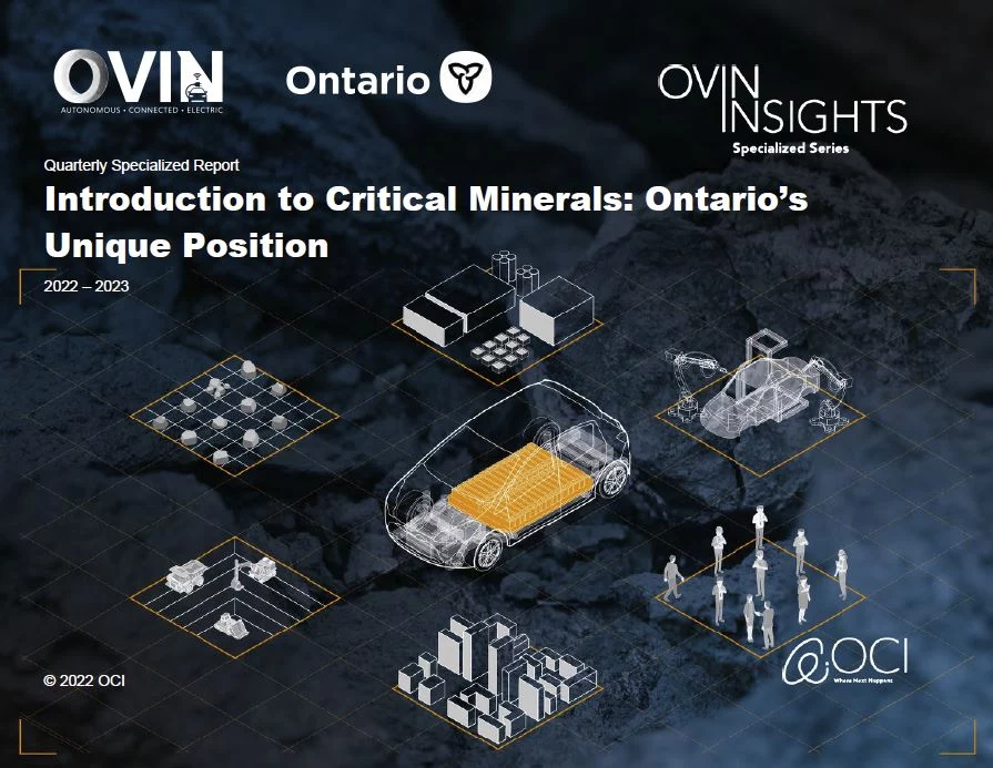 Introduction to Critical Minerals: Ontario's Unique Position