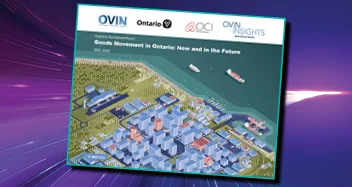 Goods Movement in Ontario: Now and in the Future