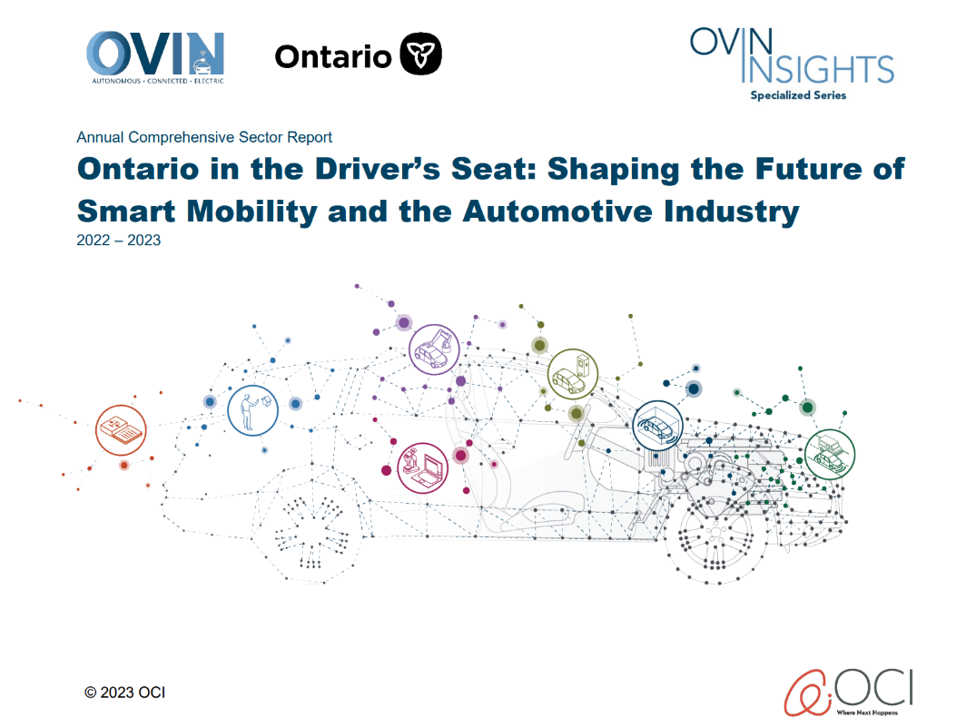 Ontario in the Driver’s Seat: Shaping the Future of Smart Mobility and the Automotive Industry