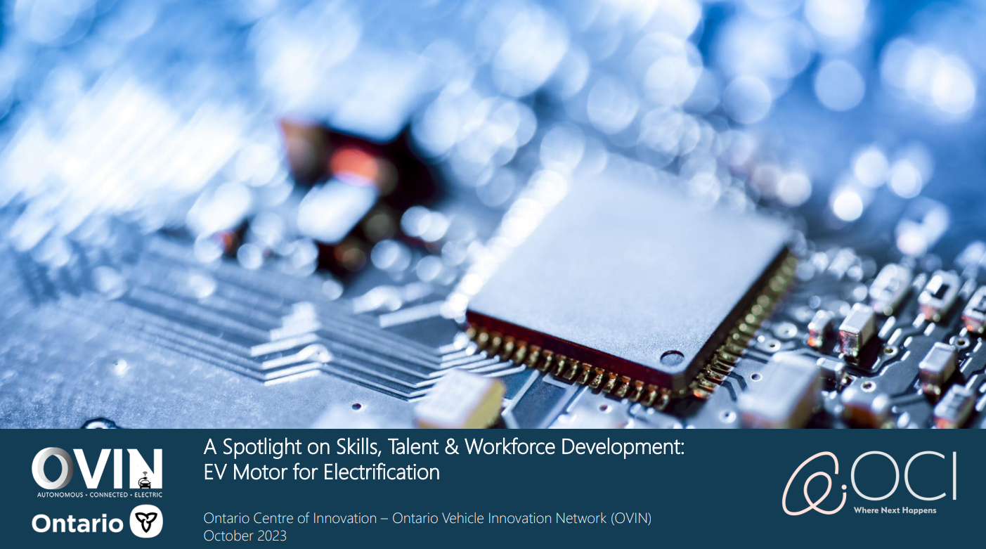 A Spotlight on Skills, Talent & Workforce Development: EV Motor for Electrification