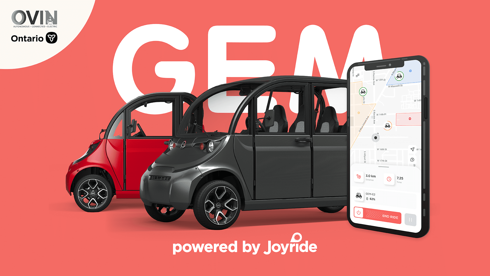 Joyride revolutionizes Ontario’s urban mobility with OVIN partnership.