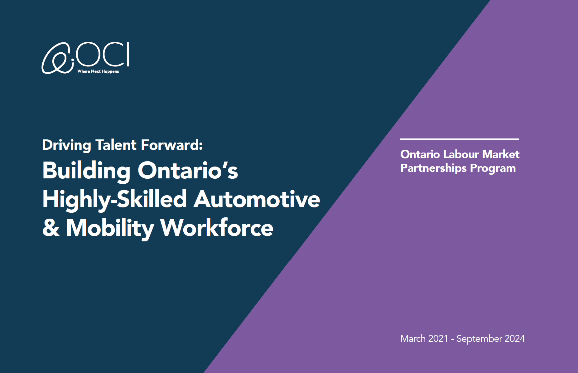 Building Ontario’s Highly-Skilled Automotive & Mobility Workforce