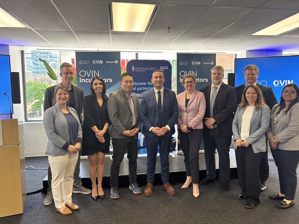 OVIN Incubators Welcomes the University of Toronto as Strategic Partner