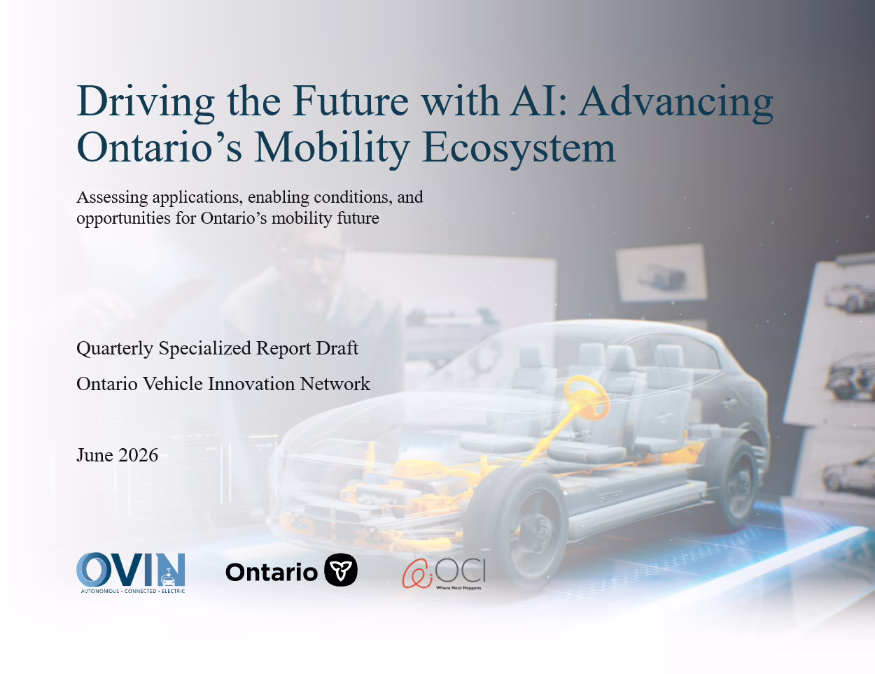 Driving the Future with AI: Advancing Ontario’s Mobility Ecosystem